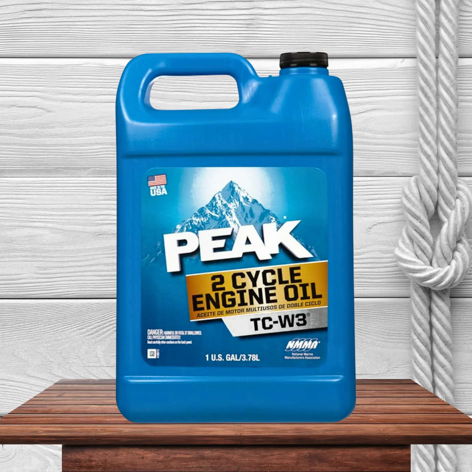 Aceite náutico 2 tiempos PEAK TC-W3 para motores fuera de borda en Ushuaia